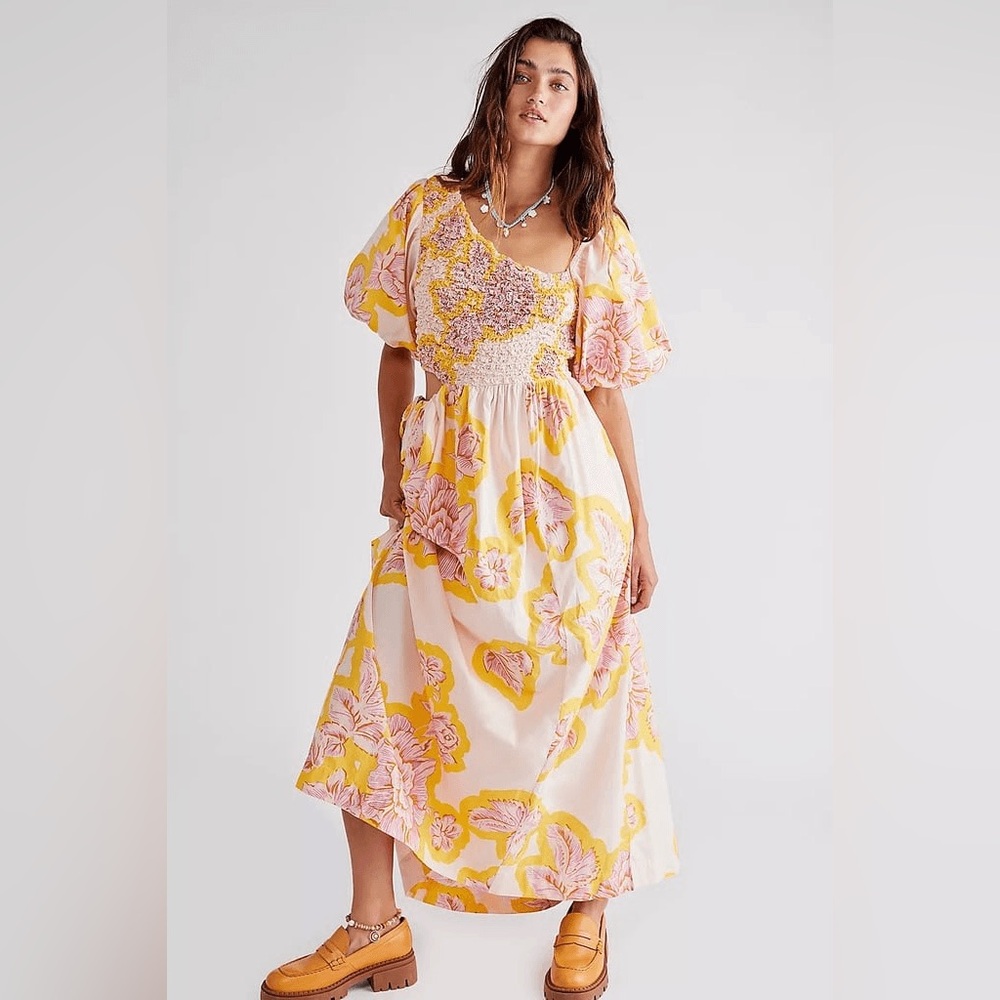 TRADE ONLY!!! Free People Kalina printed maxi dress